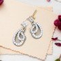 Prosper Fedora Diamond Earrings