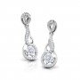 Flickering Alpine Diamond Earrings