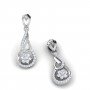 Flickering Alpine Diamond Earrings