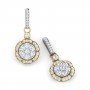 Harmonize Camber Diamond Earrings