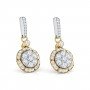 Harmonize Camber Diamond Earrings