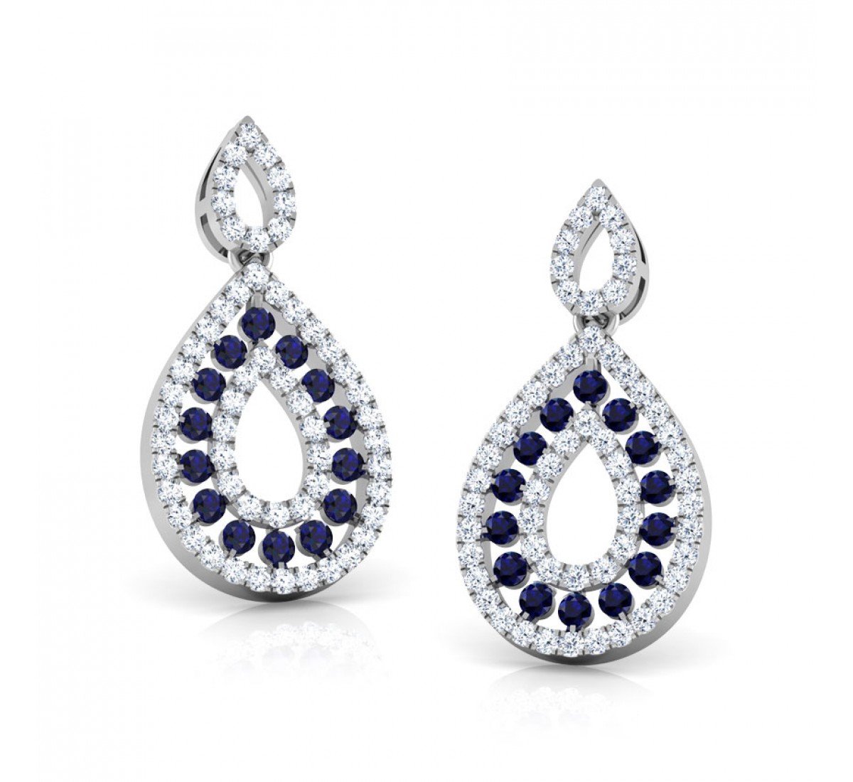 Nebulify Sea Diamond Earrings