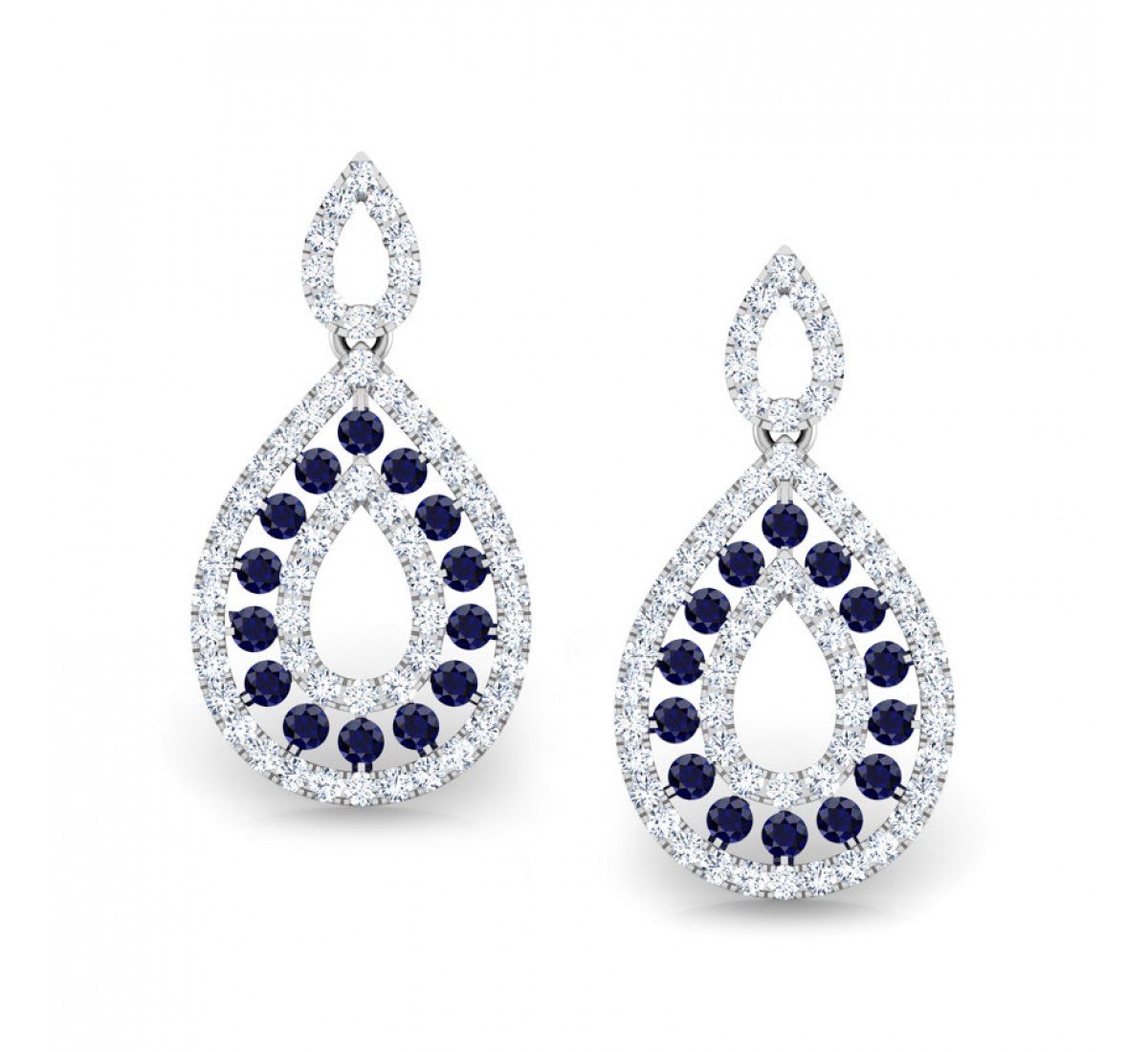 Nebulify Sea Diamond Earrings