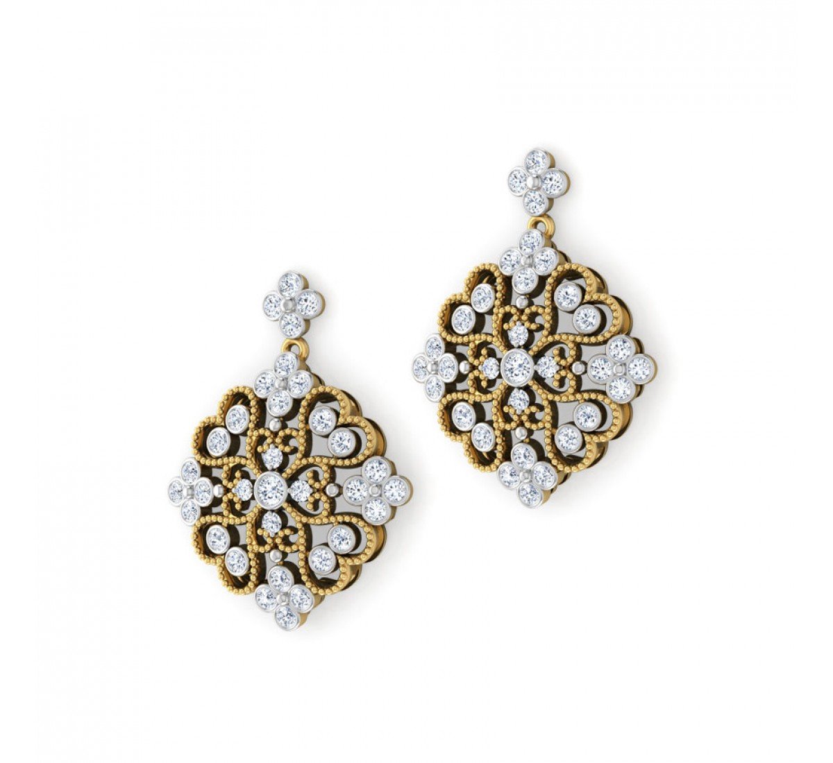 Ethereize Sway Diamond Earrings