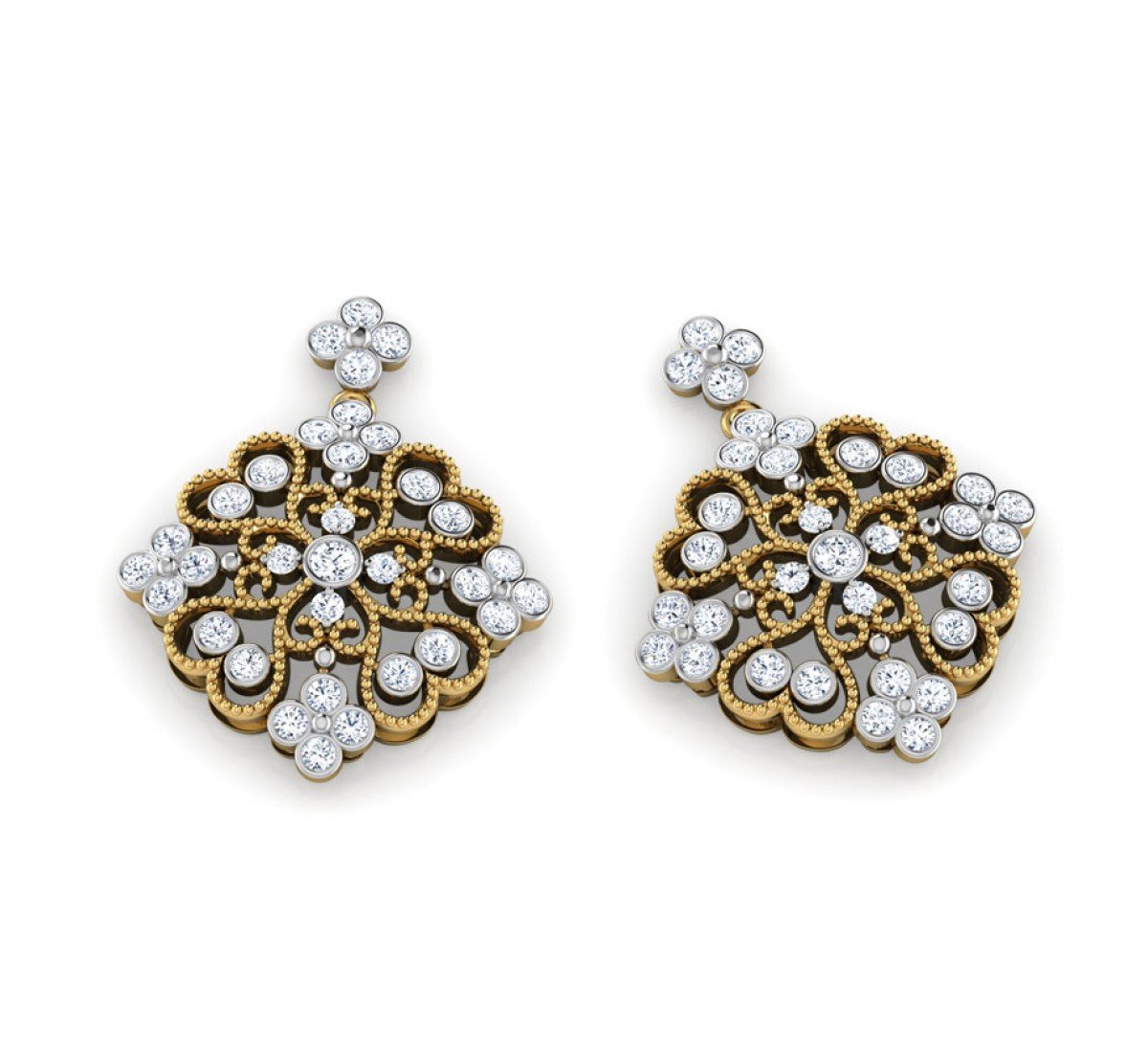 Ethereize Sway Diamond Earrings