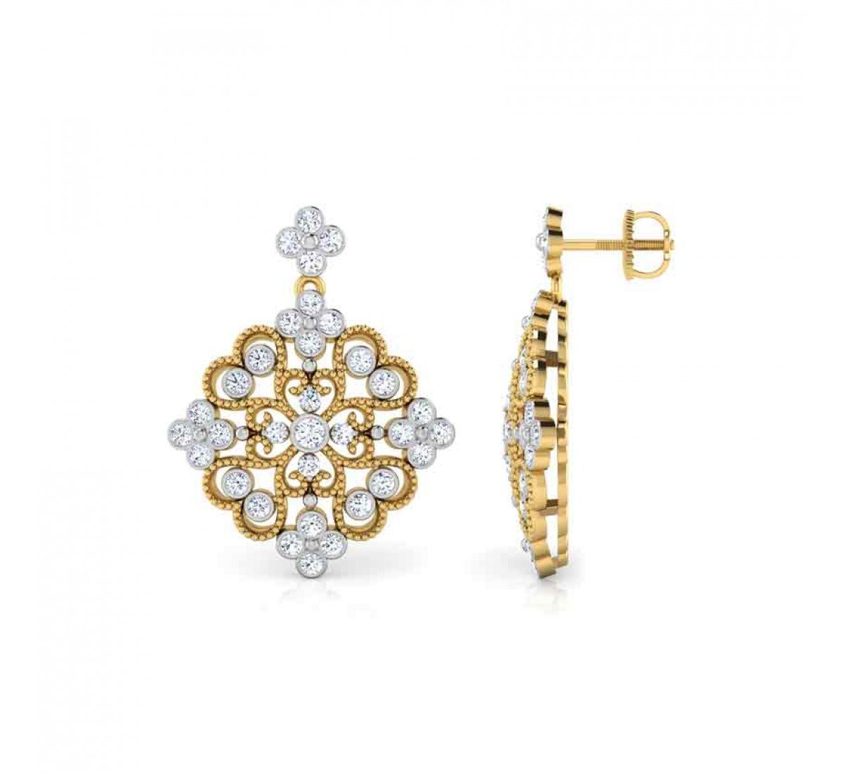 Ethereize Sway Diamond Earrings