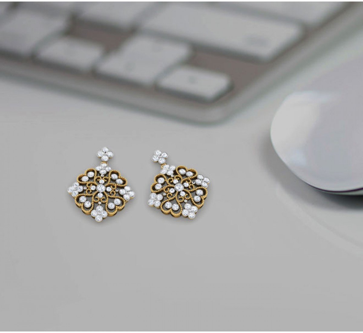 Ethereize Sway Diamond Earrings