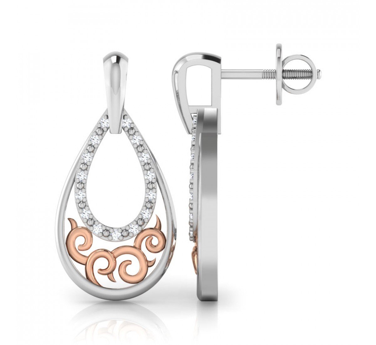 Radiantize Sleek Diamond Earrings