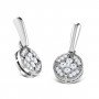 Anarkali Quad Diamond Earrings