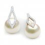 Everlasting Pearl Diamond Earrings