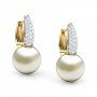 Entrust Pearl Diamond Earrings