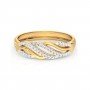 Whimsical Weave Diamond Band