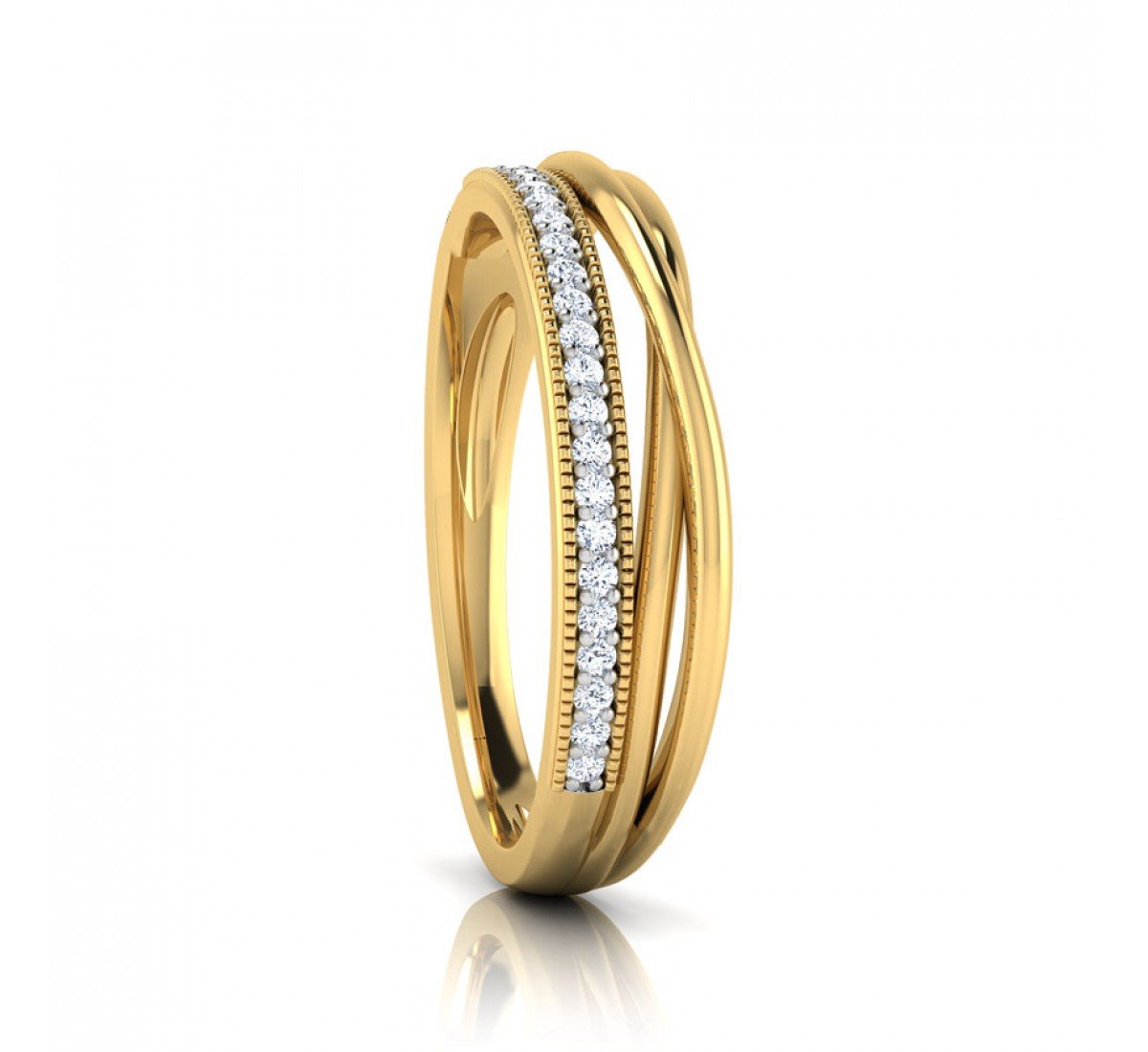 Luxe Lacework Diamond Band