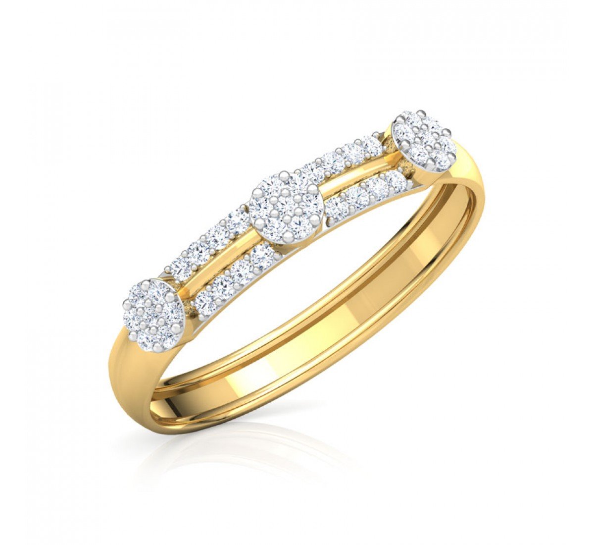 Olivia Intricate Diamond Band