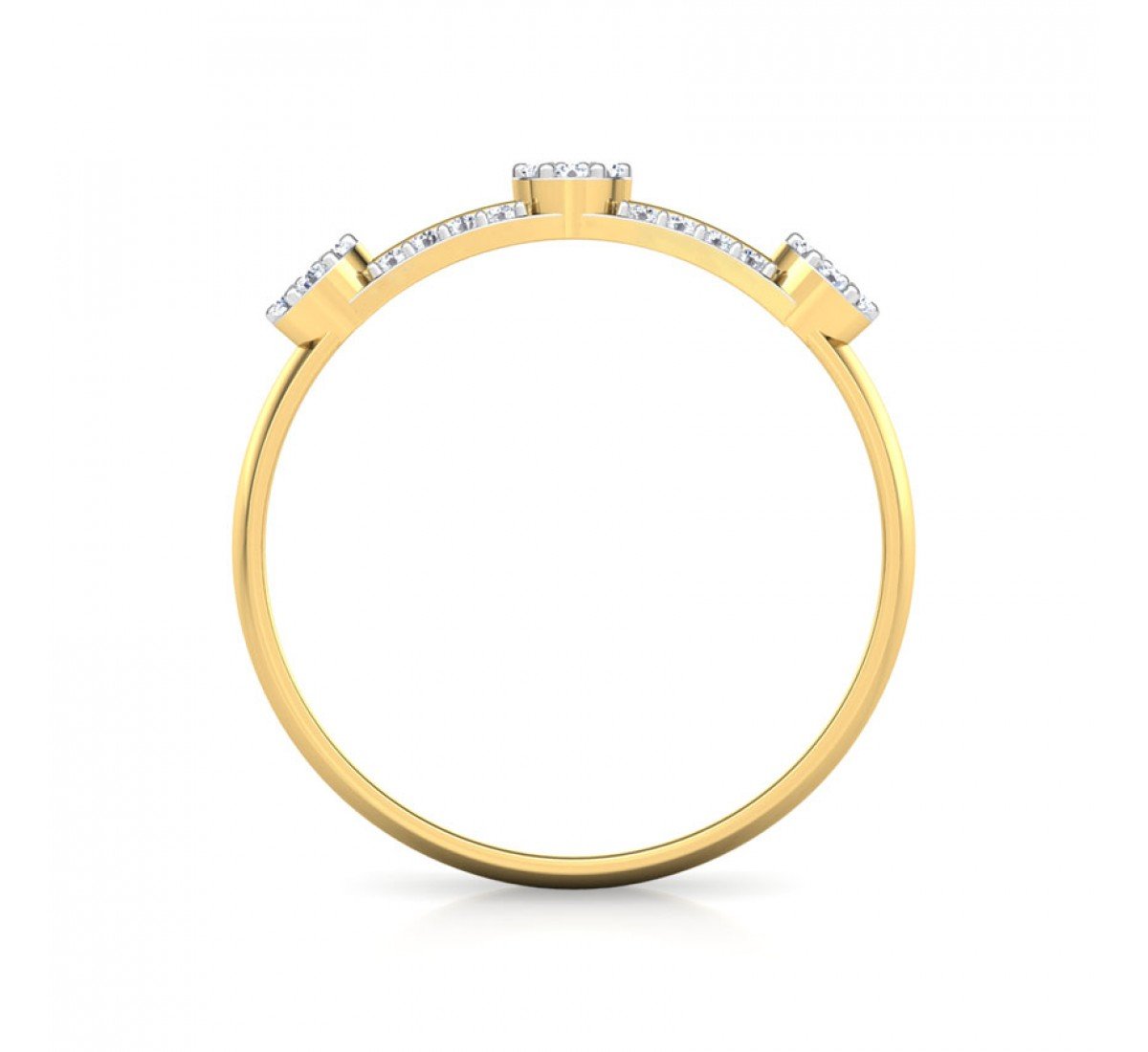 Olivia Intricate Diamond Band