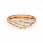 Torsade Sparkling Diamond Band