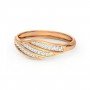 Torsade Sparkling Diamond Band