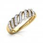 Azurean Coil Diamond Band