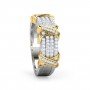 Leafy Splendor Diamond Band