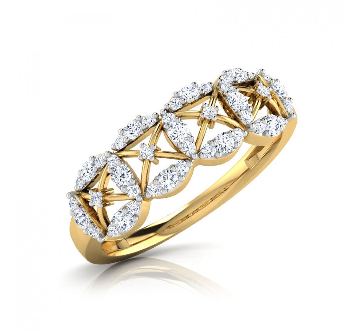 Efface Verdant Diamond Band