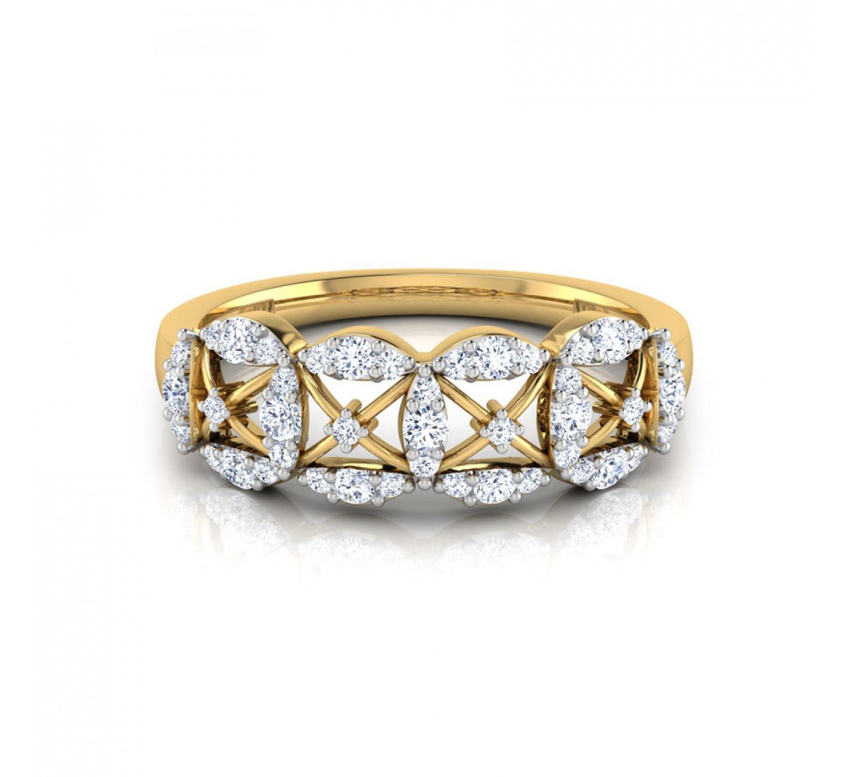 Efface Verdant Diamond Band