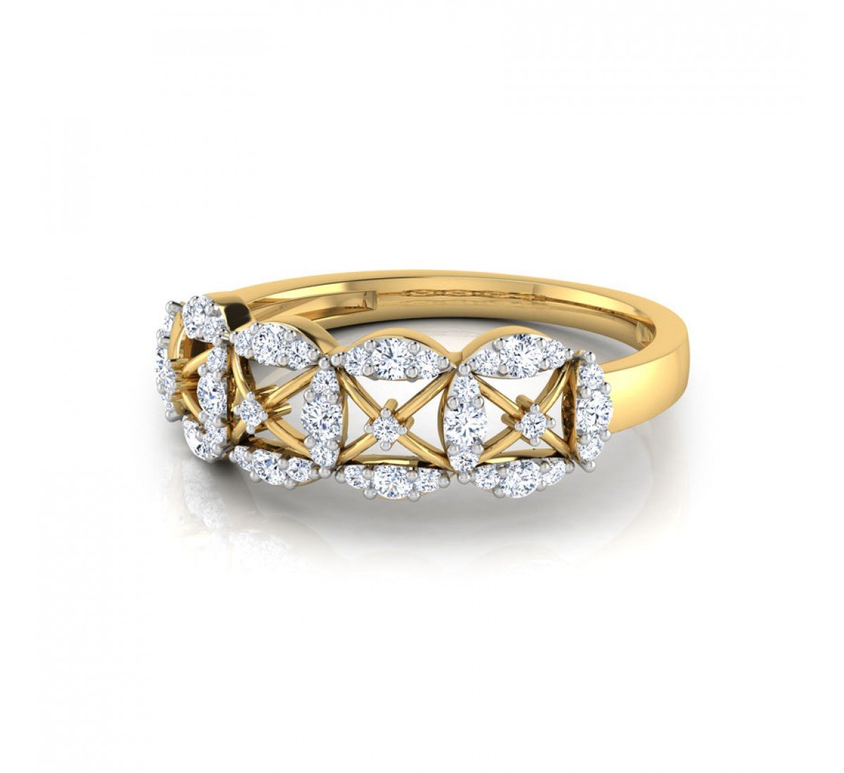 Efface Verdant Diamond Band