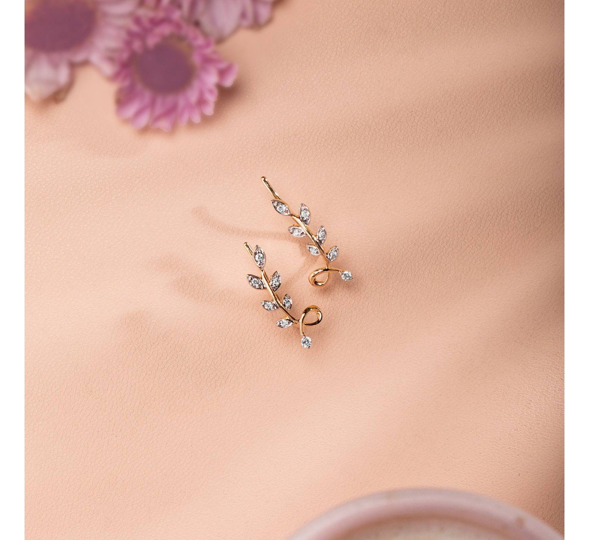 Ashley Pleasing Diamond Ear Cuffs