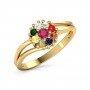 Falak Navratna Diamond Ring