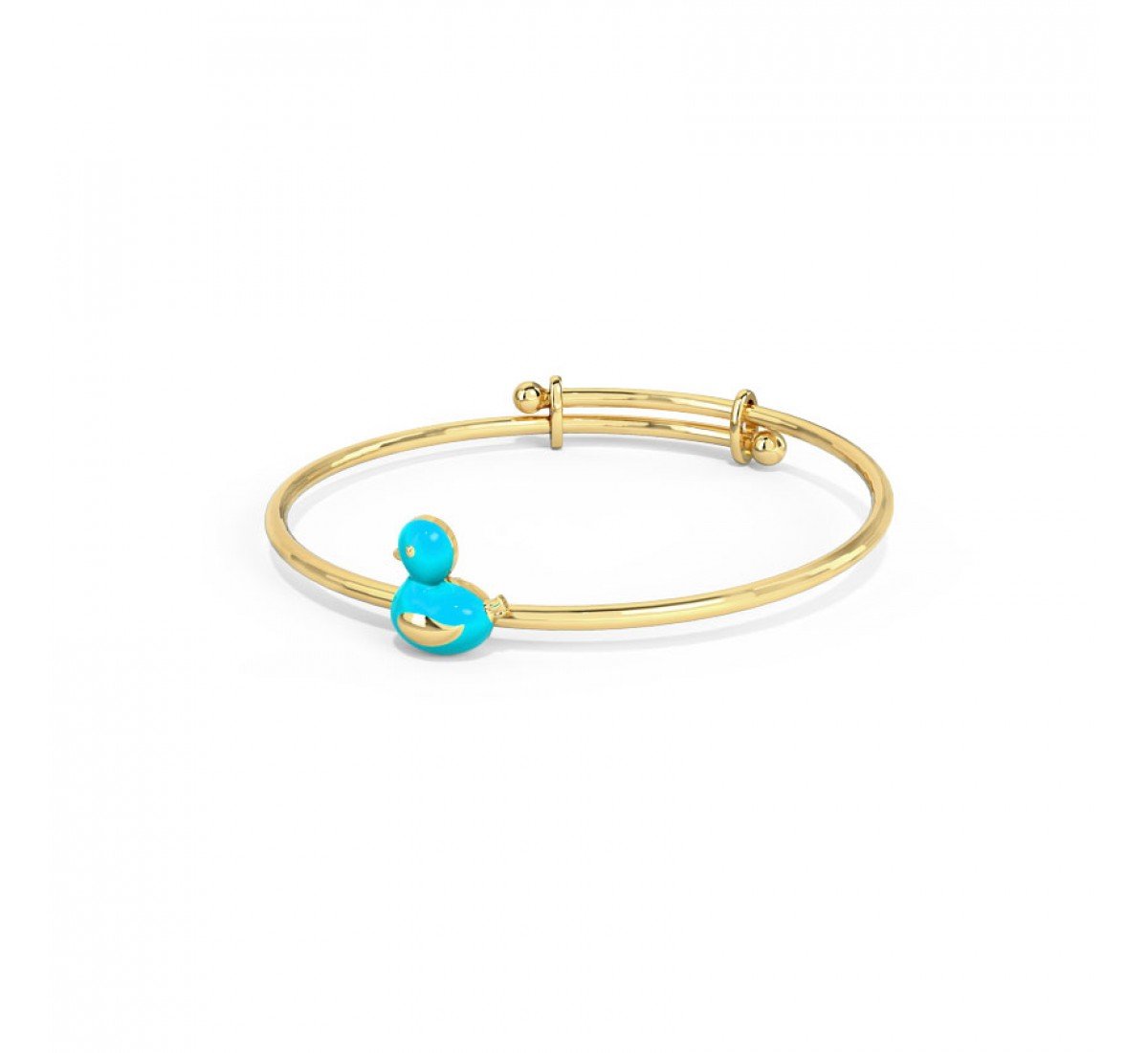 Glitz Duck Baby Gold Bangle