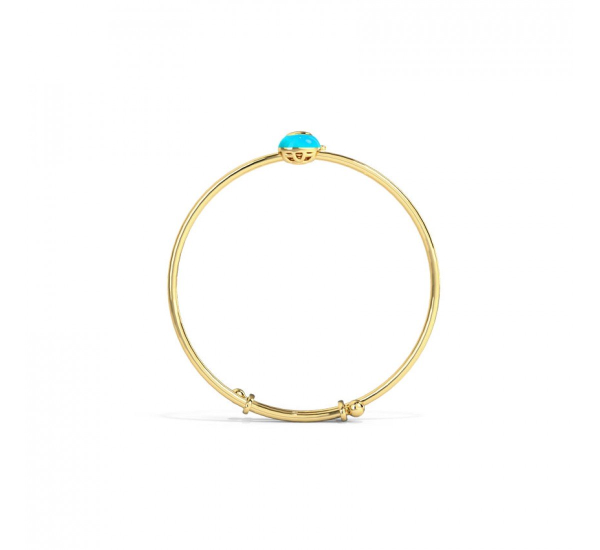 Glitz Duck Baby Gold Bangle