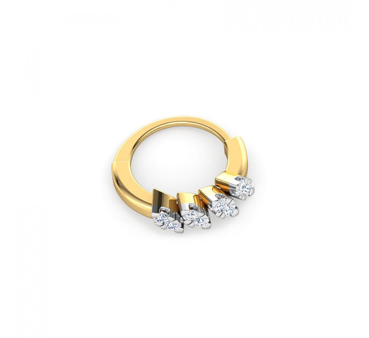 Caliber Diamond Nose Ring