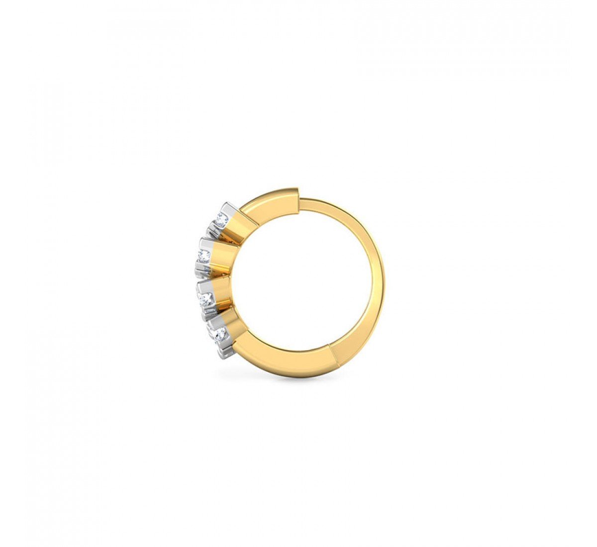 Caliber Diamond Nose Ring