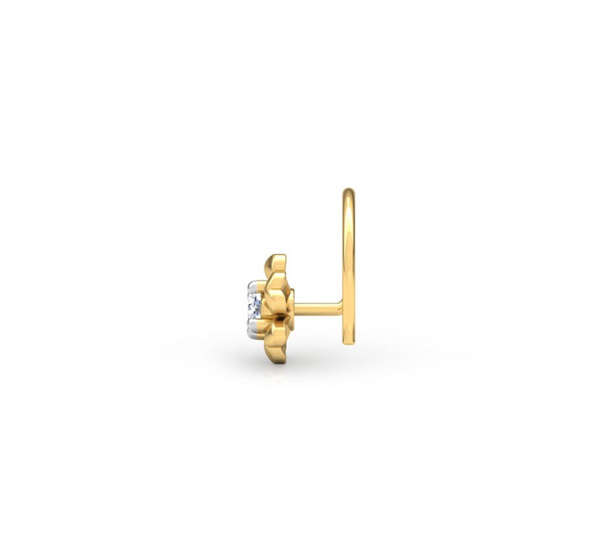 Indulge Bloom Diamond Nose Pin