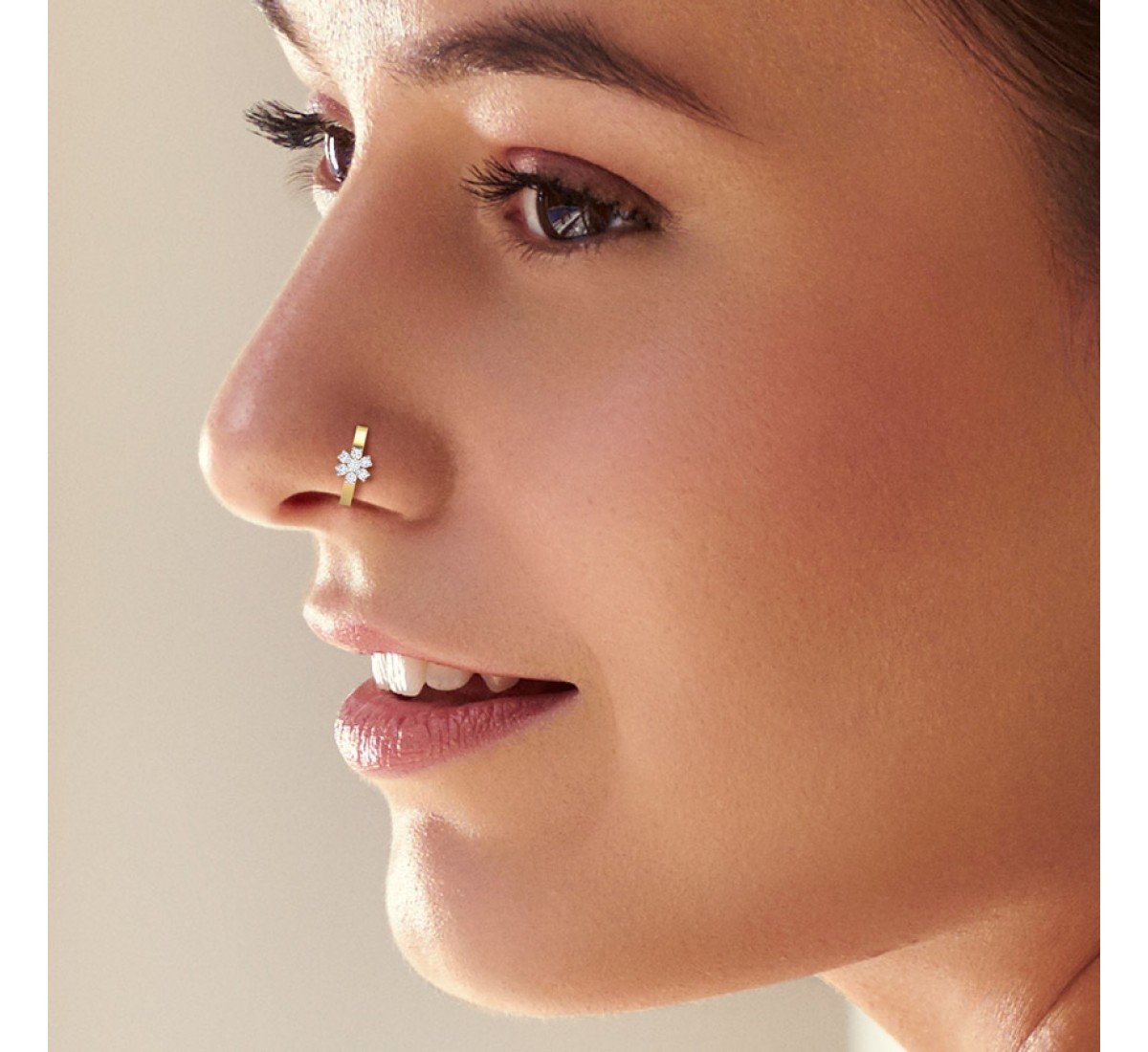 Gleam Diamond Nose Ring