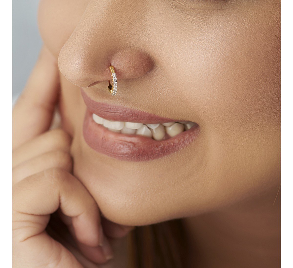 Grandeur Diamond Nose Ring