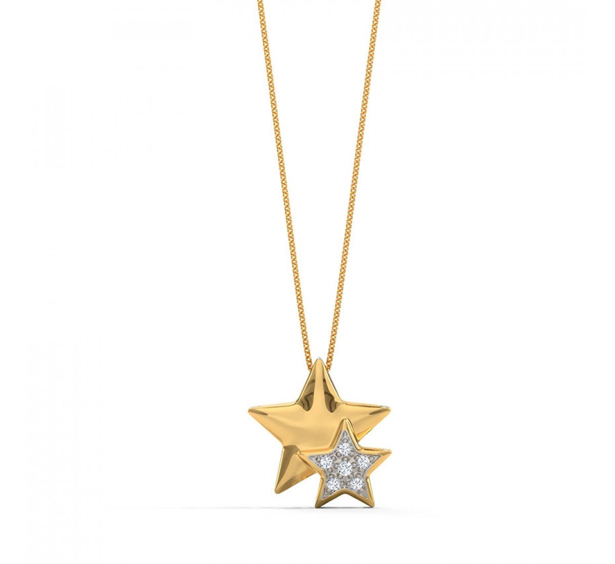 Liberty Star Diamond Pendant