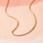 Quinley Dazzling Gold Cable Chain