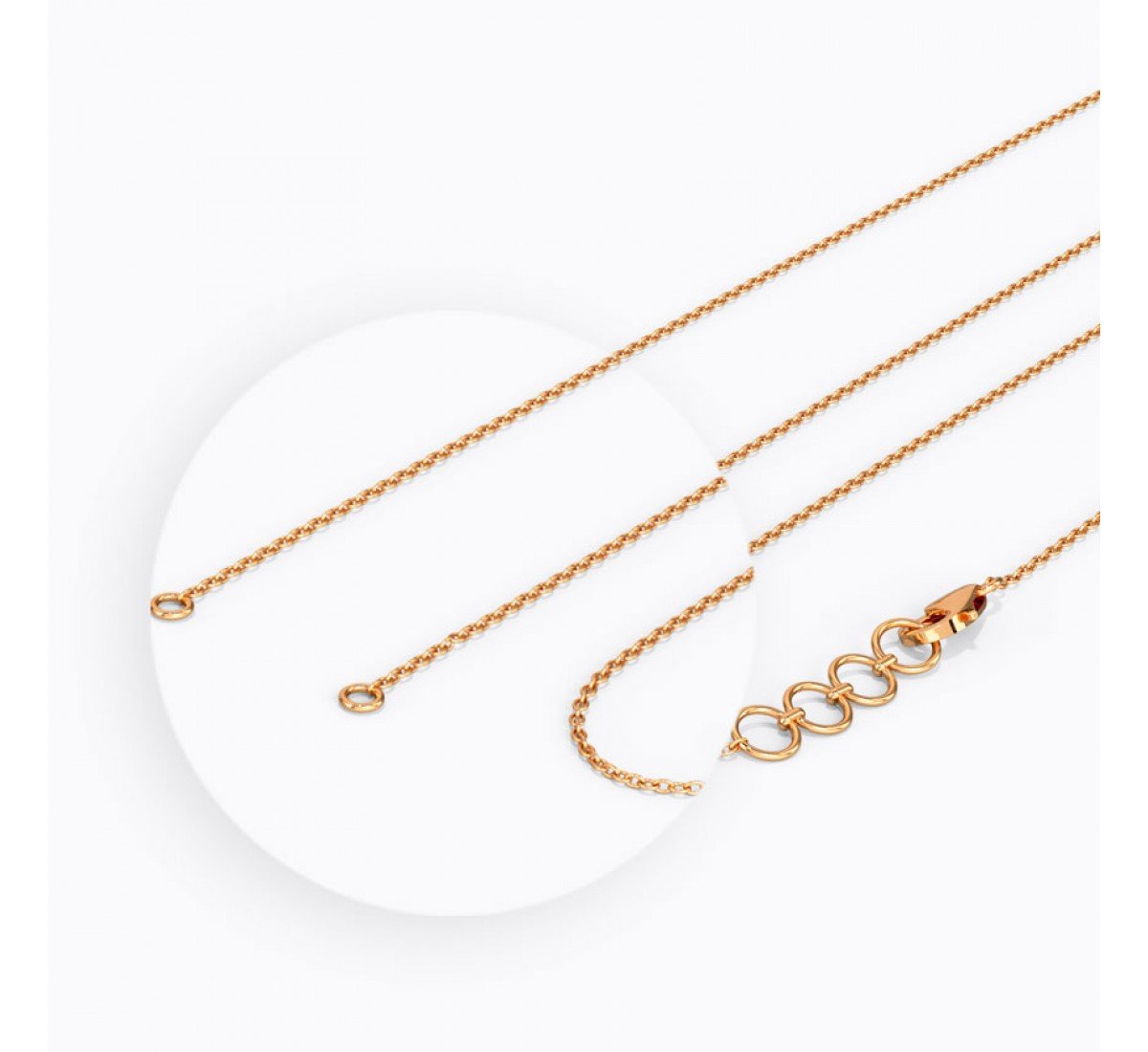 Illumine Mangalsutra Gold Cable Chain