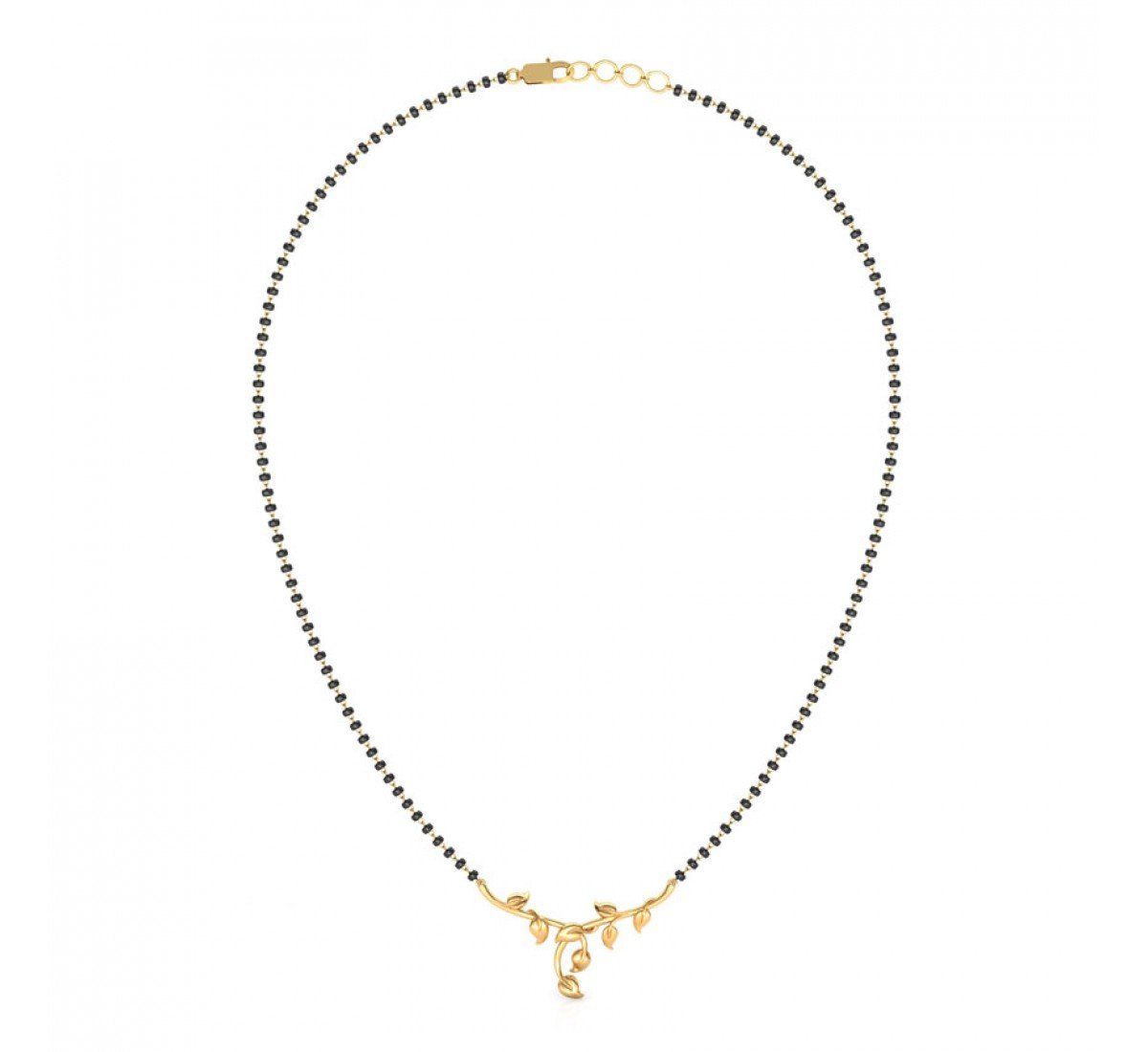 Flourish Leafy Gold Mangalsutra