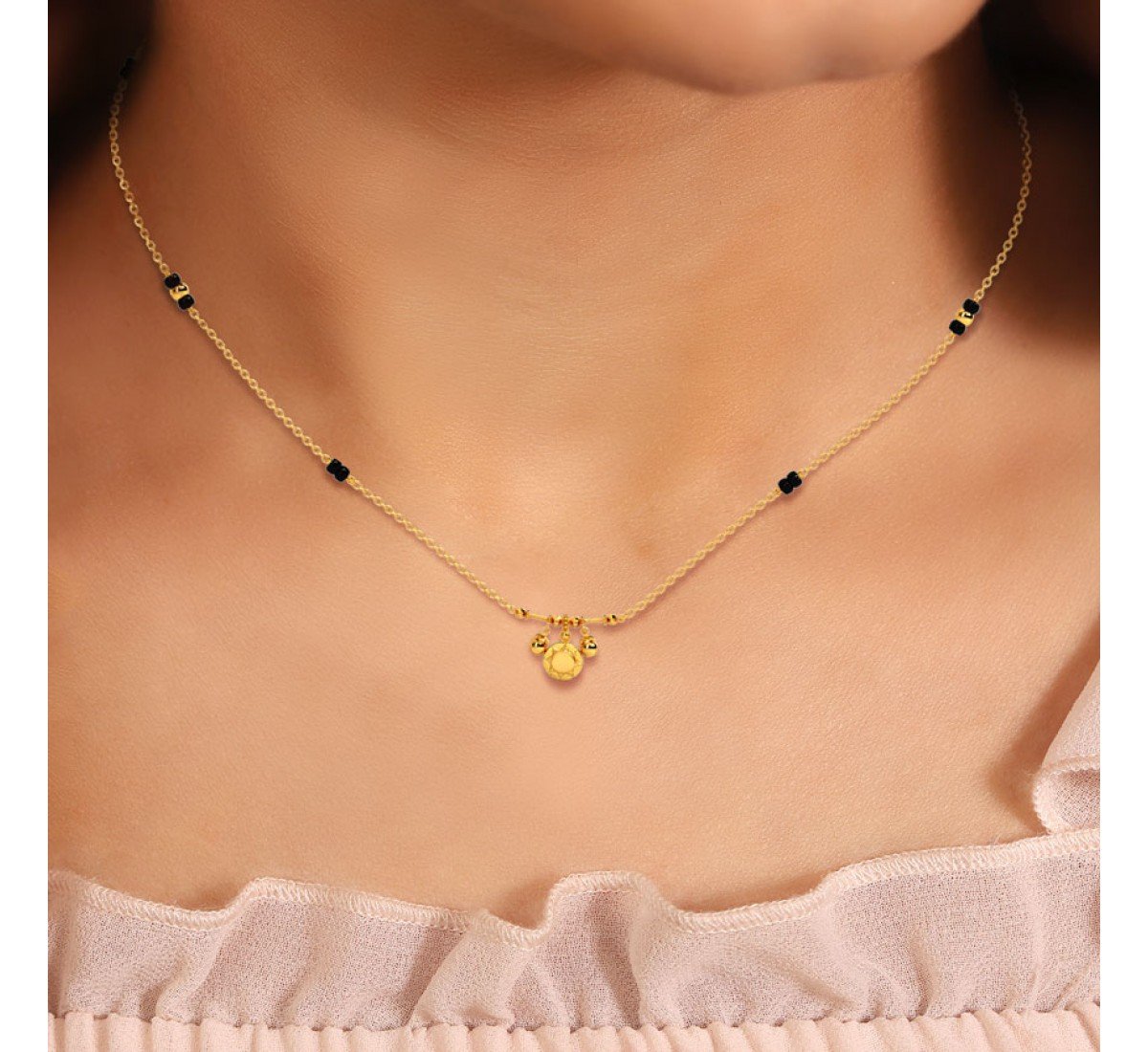 Allure Gold Coin Mangalsutra