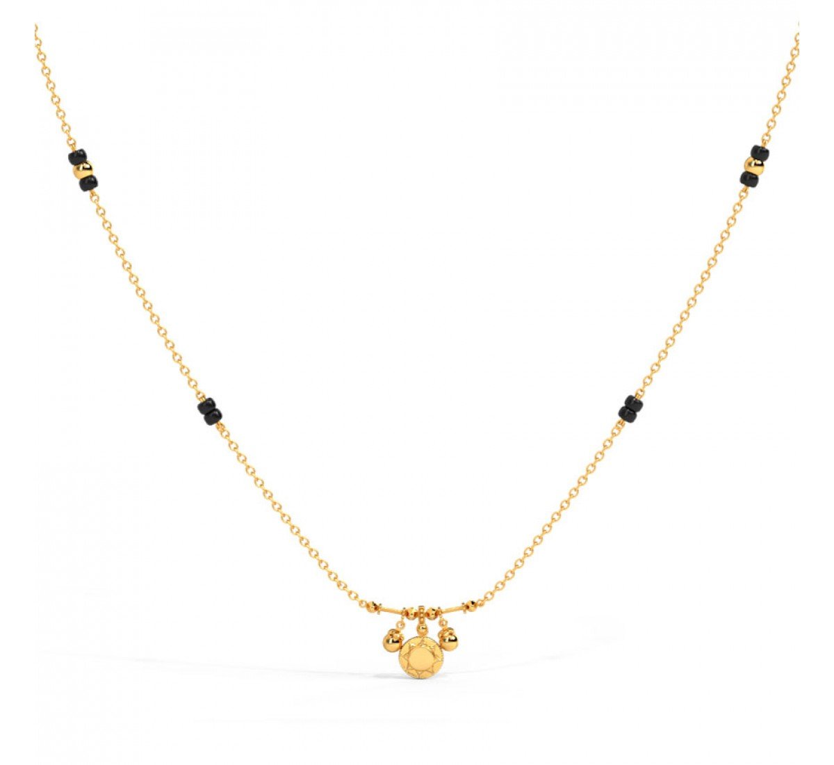 Allure Gold Coin Mangalsutra