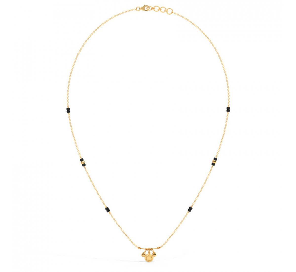 Allure Gold Coin Mangalsutra