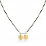 Tornado Coin Diamond Mangalsutra