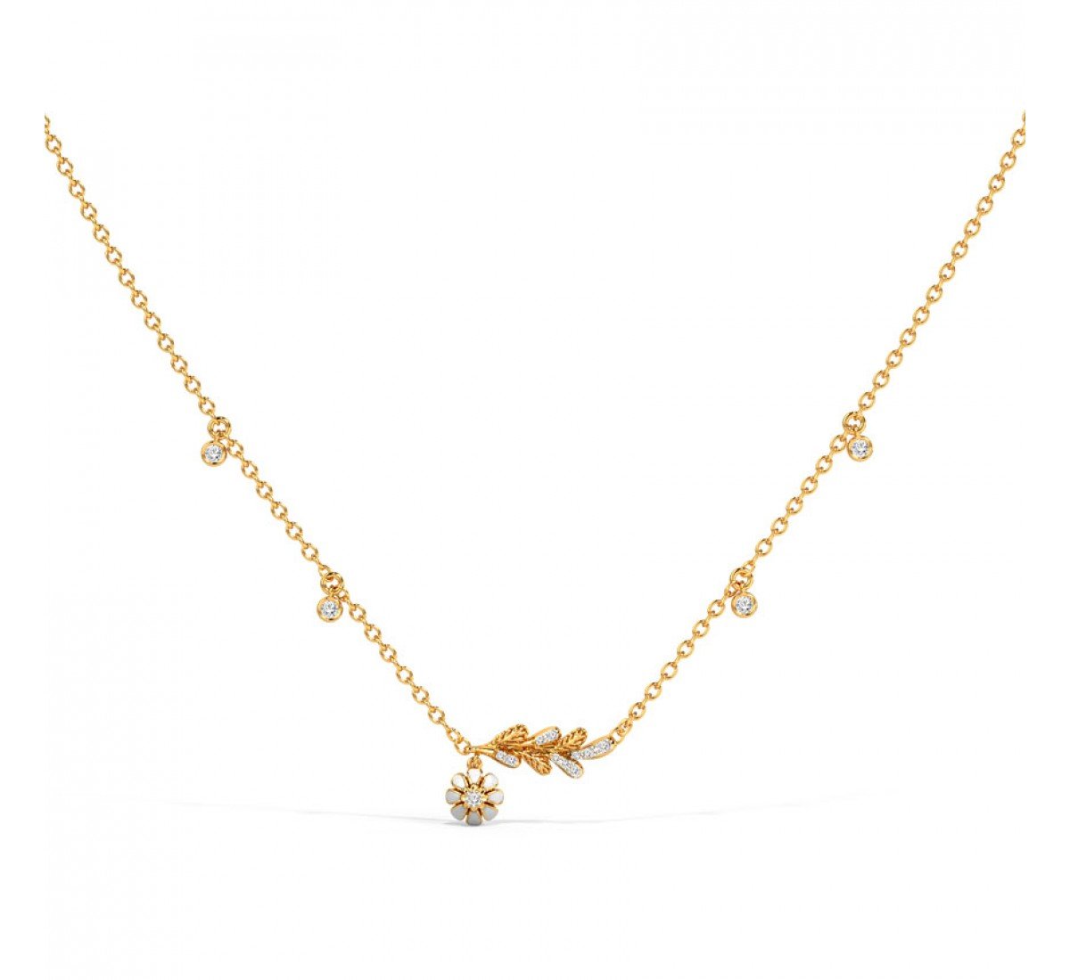 Frolic Papillon Diamond Necklace