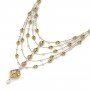 Fiesta Intricate Pearl Necklace