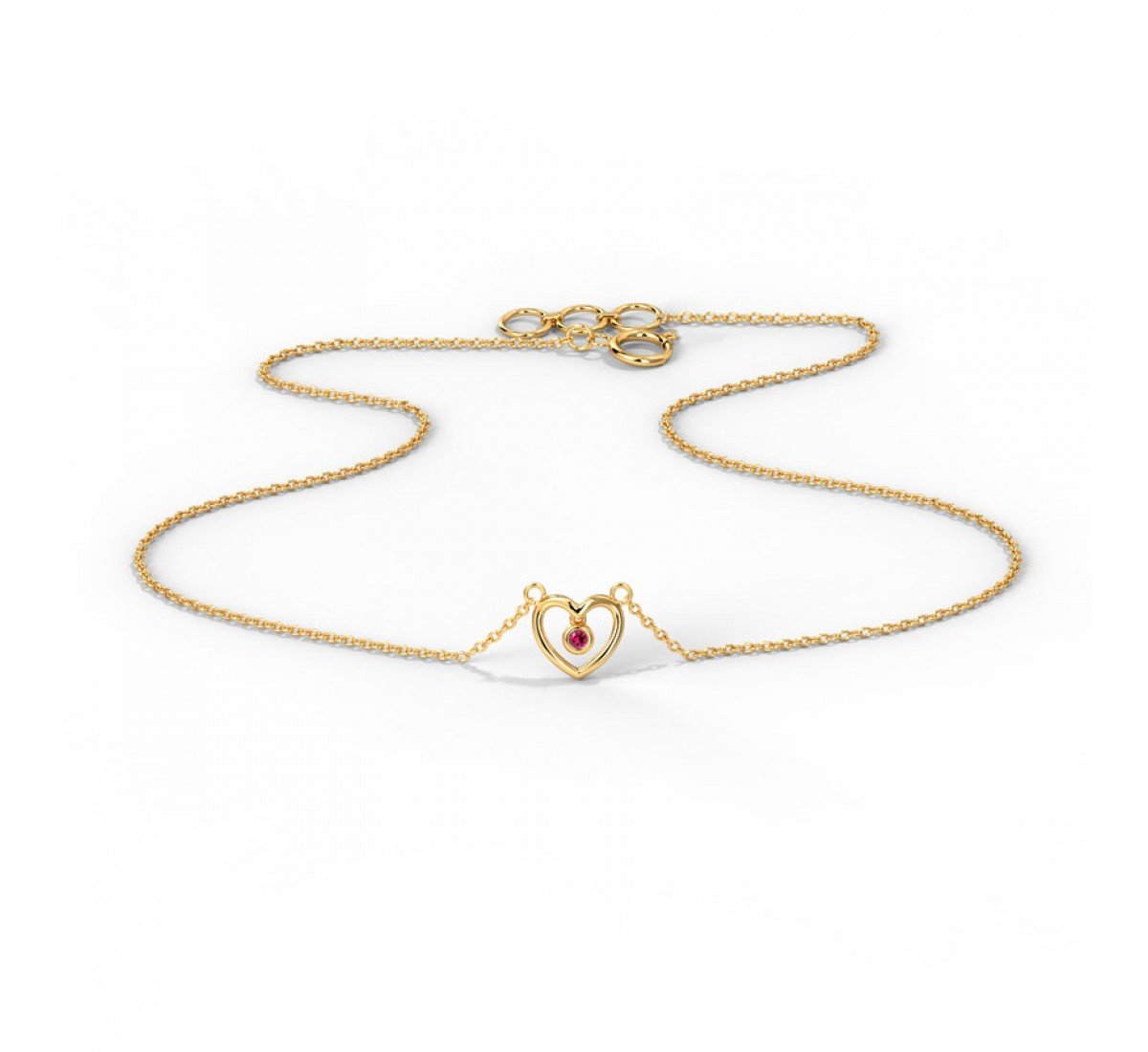 Endless Love Kids' Gemstone Necklace