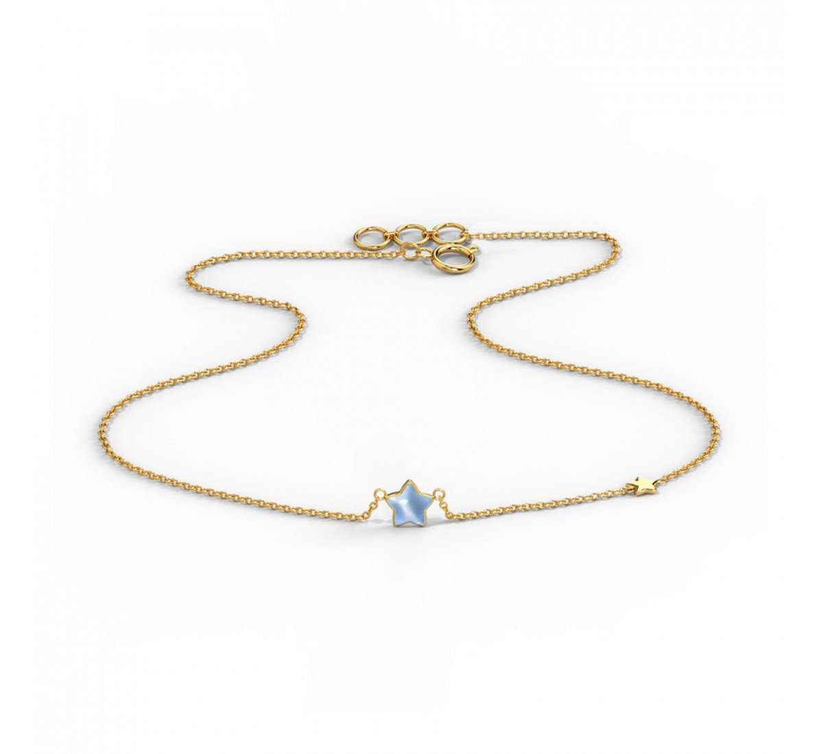 Starry Night Kids' Gold Necklace