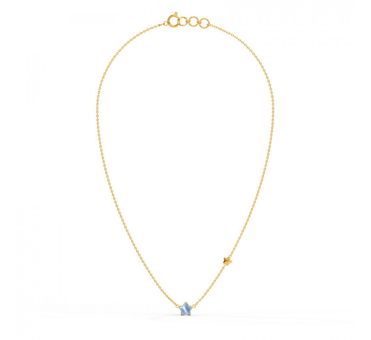 Starry Night Kids' Gold Necklace