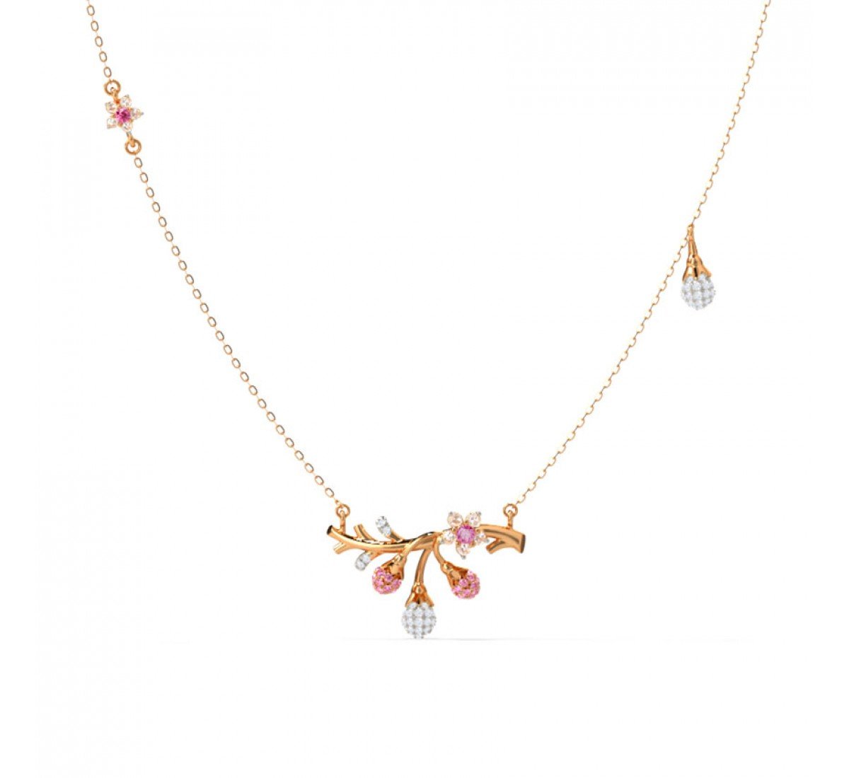 Lithe Sakura Gemstone Necklace