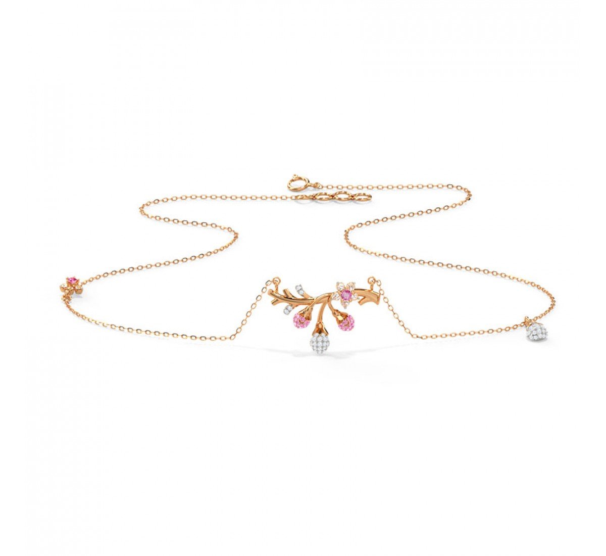 Lithe Sakura Gemstone Necklace